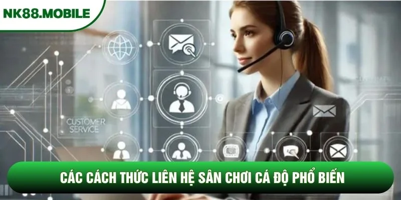Các cách thức liên hệ sân chơi cá độ phổ biến