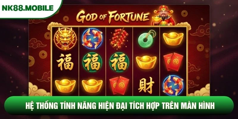 Hệ thống tính năng hiện đại tích hợp trên màn hình Hệ thống tính năng hiện đại tích hợp trên màn hình