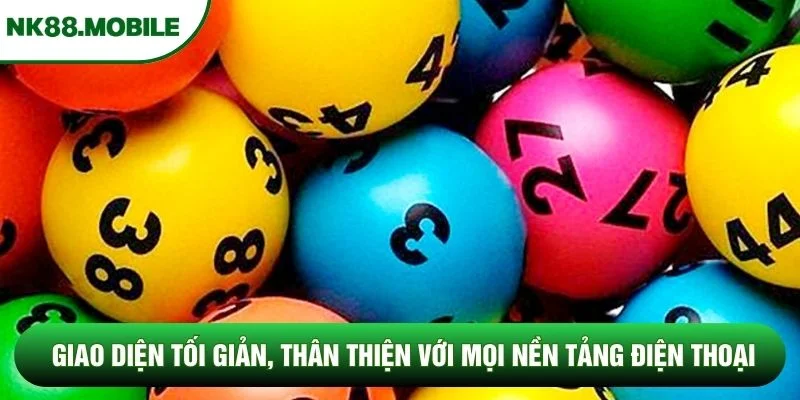 Giao diện tối giản, thân thiện với mọi nền tảng điện thoại